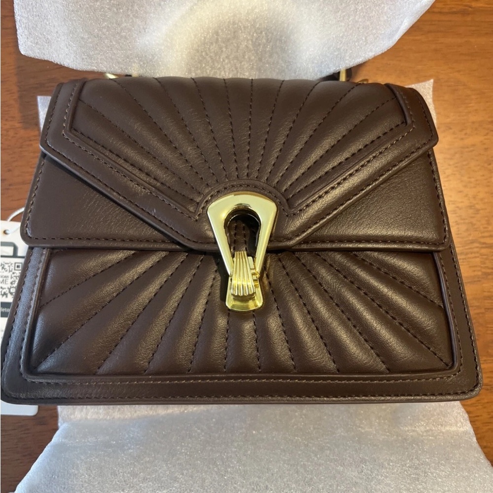 Scarleton Top Handle Satchel Purses for Women, Shoulder Bag Small, Coffee Color